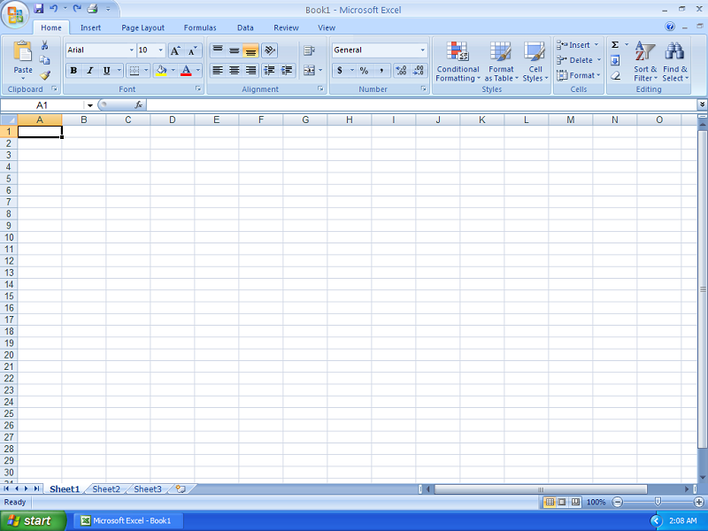 Microsoft Excel 2007 excel