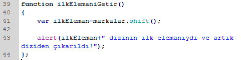 javascript-shift