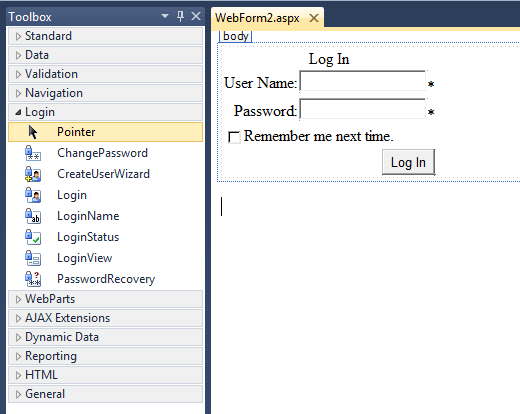 aspnet-login-kontrolu