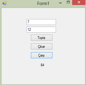 visual basic çarpma visual basic çarpma işlemi